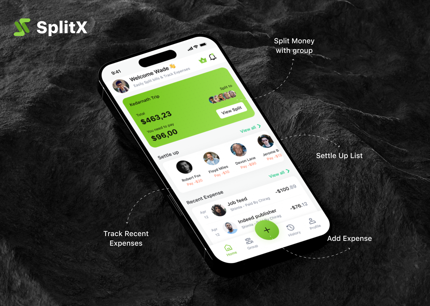 SplitX Case Study Simplifying Shared Expenses