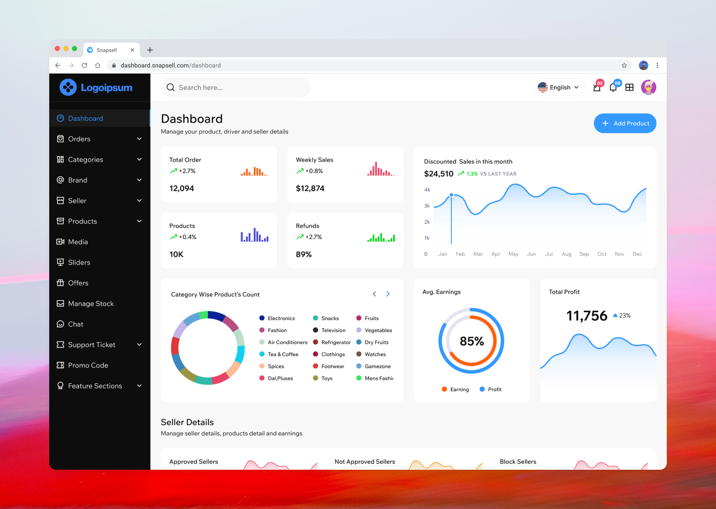 Inventory Management Dashboard